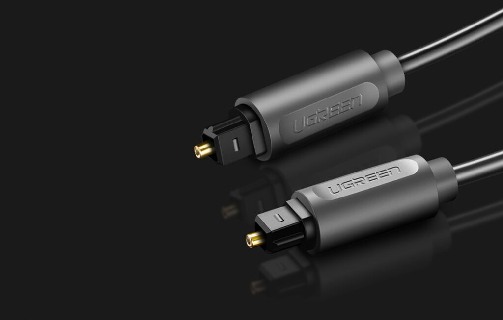 UGREEN kabel optyczny Toslink audio cyfrowy 1,5m czarny