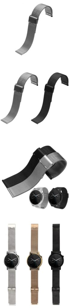 Bransoleta do Motoroli MOTO 360 siatka 3-kolory