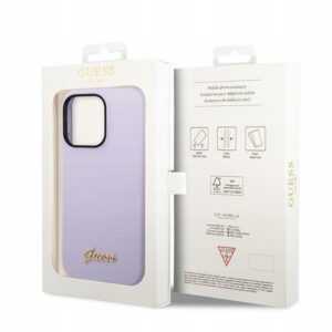 ETUI GUESS IPHONE 14 PRO MAX VINTAGE GOLD LOGO