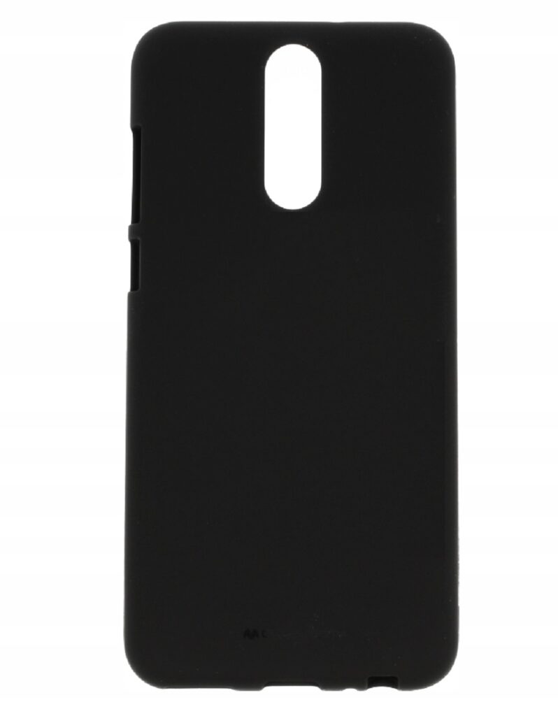 Czarne matowe etui Mercury Soft Feeling do smartfona Huawei Mate 10 wykonane z TPU