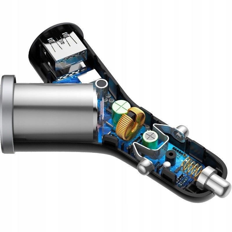 ŁADOWARKA SAMOCHODOWA BASEUS Y-TYPE 3.4A 40W - obrazek 5