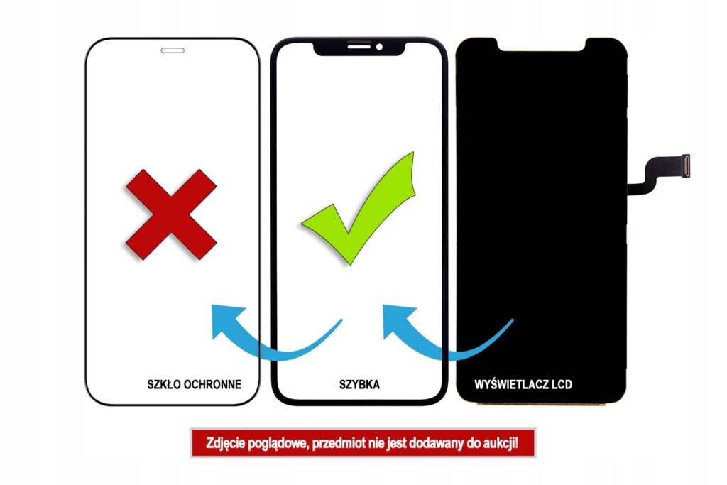 Biała szybka ekranu dotykowego do telefonu Huawei Mate 8