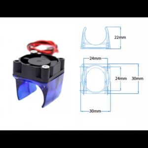 WENTYLATOR WIATRAK JEHAD V6 12V 3D REPRAP