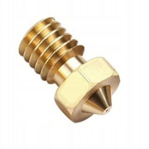 Miedziana dysza E3D pod filament 1,75 mm z gwintem M6