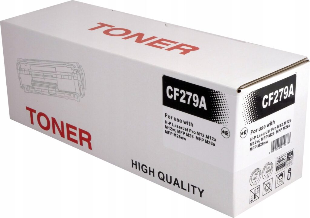 Czarny toner do HP 79A CF279A w hermetycznym opakowaniu