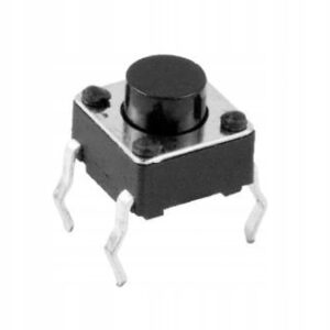 Zestaw 5 sztuk uniwersalnych przełączników Tact Switch 6x6 mm z 4 pinami