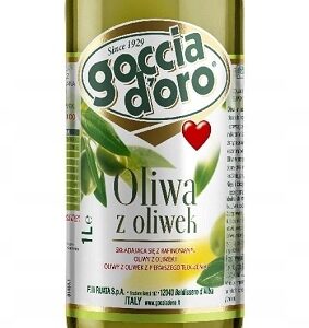 Goccia d'oro Oliwa z Oliwek Rafinowana 1000ml / 1L