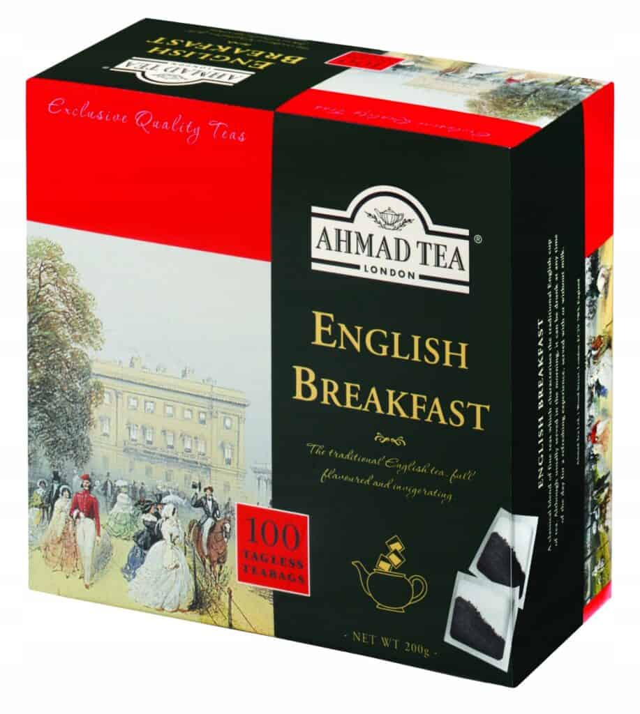 Pudełko herbata Ahmad Tea English Breakfast 100 torebek
