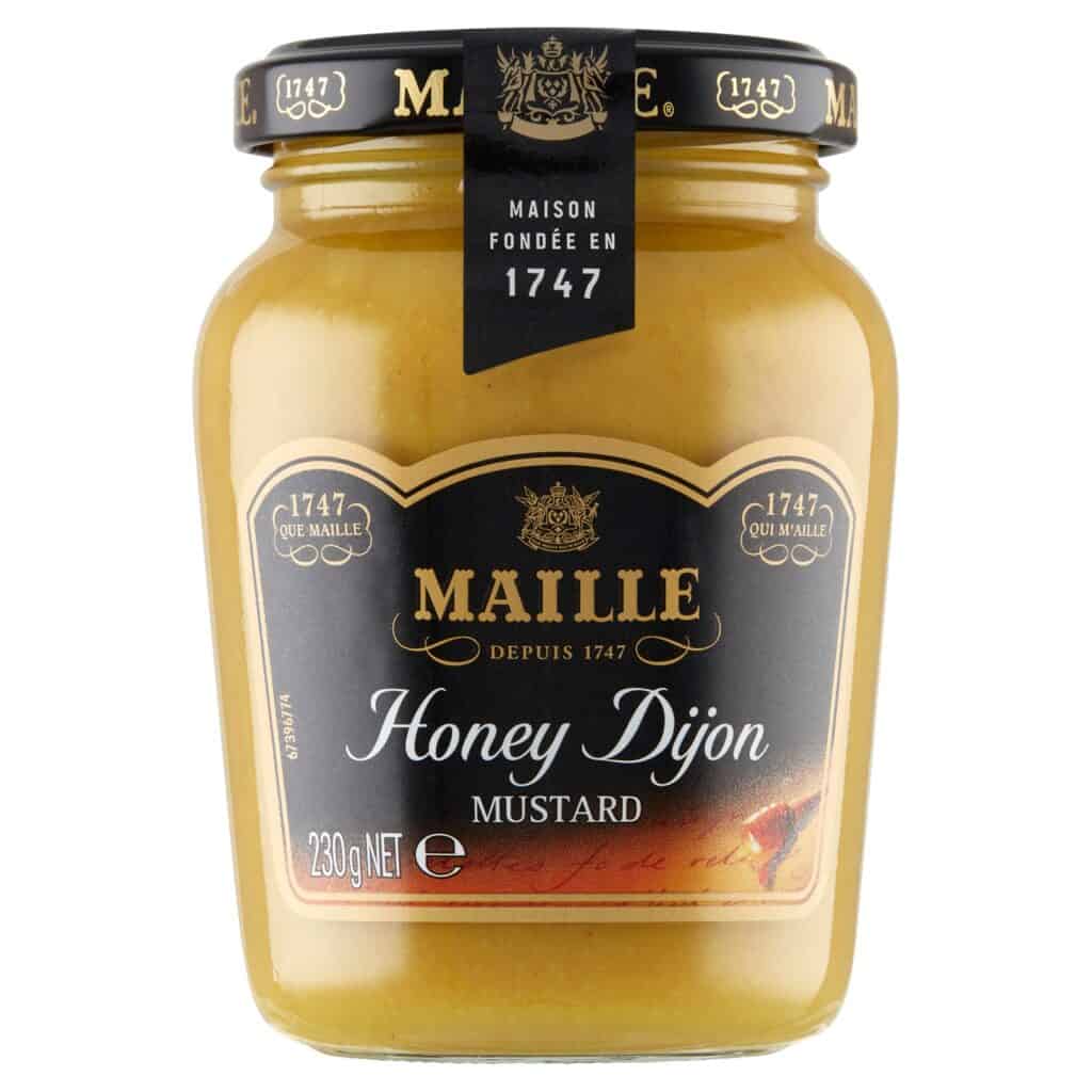 Słoik musztardy miodowej Maille Honey Dijon 230 g