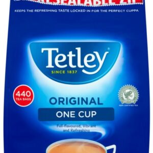 TETLEY ONE CUP Herbata Czarna BIG BAG Duże opakowanie 440 torebek