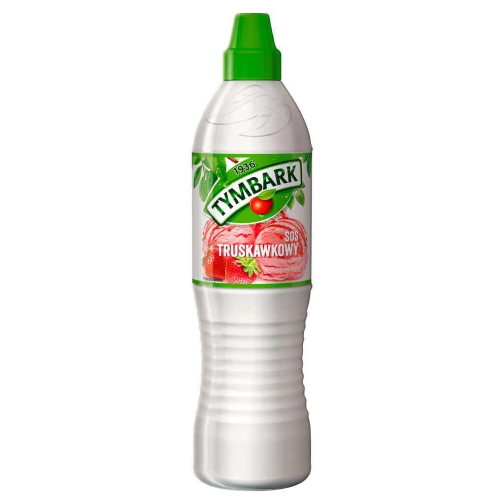 Opakowanie sosu truskawkowego Tymbark o masie netto 1kg