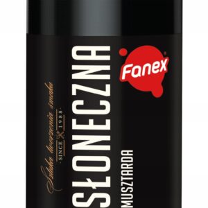 Duża butelka musztardy Słonecznej Łagodnej Fanex 1kg