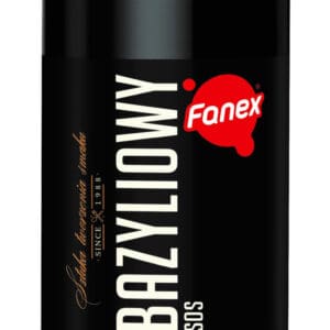 Duża butelka sosu bazyliowego Fanex o pojemności 950g