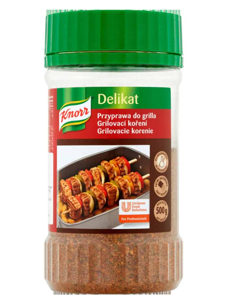 Opakowanie przyprawy do grilla Knorr Professional Delikat 500g