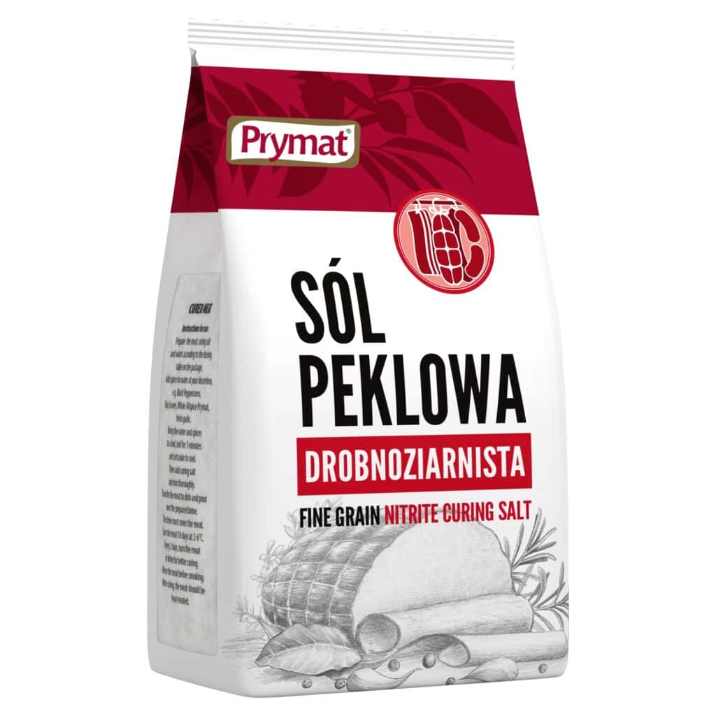 Opakowanie soli peklowej Prymat drobnoziarnistej 1kg