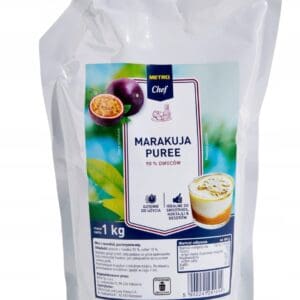 Puree MARAKUJA MC Metro Chef PULPA OWOCOWA duże opakowanie 1kg