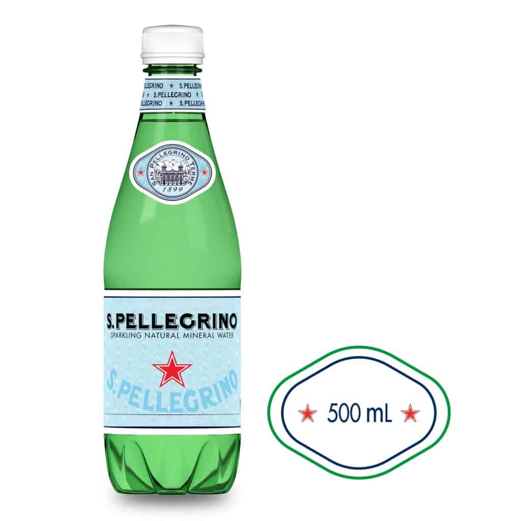 Zgrzewka 24 sztuk naturalnej wody mineralnej gazowanej S.Pellegrino 500 ml