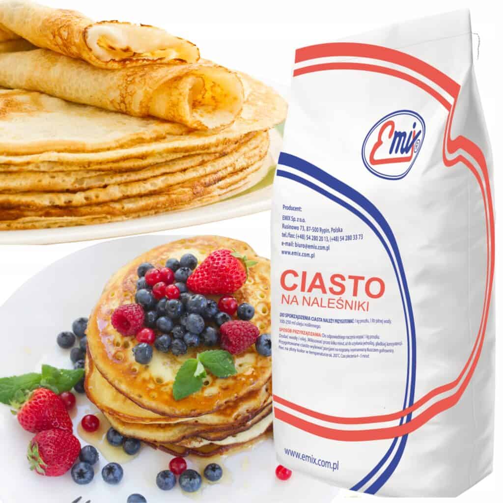 Opakowanie ciasta na naleśniki Emix w proszku 5000 g
