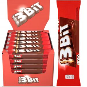 42x Baton 3Bit z nadzieniem mlecznym 46g KARTON Duże opakowanie (42 sztuki)