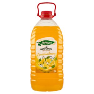 Opakowanie 5L syropu do napoju Owocowa Spiżarnia Lemoniadowa Herbapol