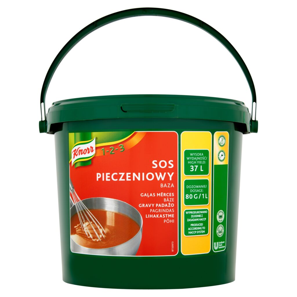 Wiaderko Knorr Sos pieczeniowy baza 3 kg
