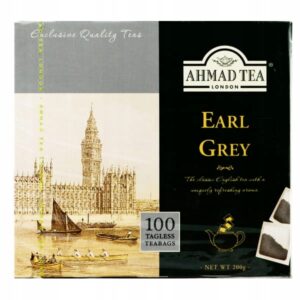 Herbata CZARNA z bergamotką Ahmad Earl Grey Ex100 bez zawieszki