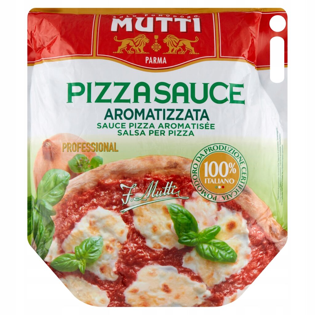 Sos do Pizzy pomidorowy z przyprawami 5 kg MUTTI w torbie
