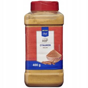 Cynamon Mielony Metro CHEF Aromatyczna przyprawa Duże Opakowanie 400g