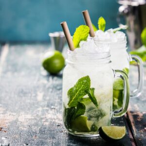 Butelka syropu barmańskiego Rioba o smaku Mojito 700 ml