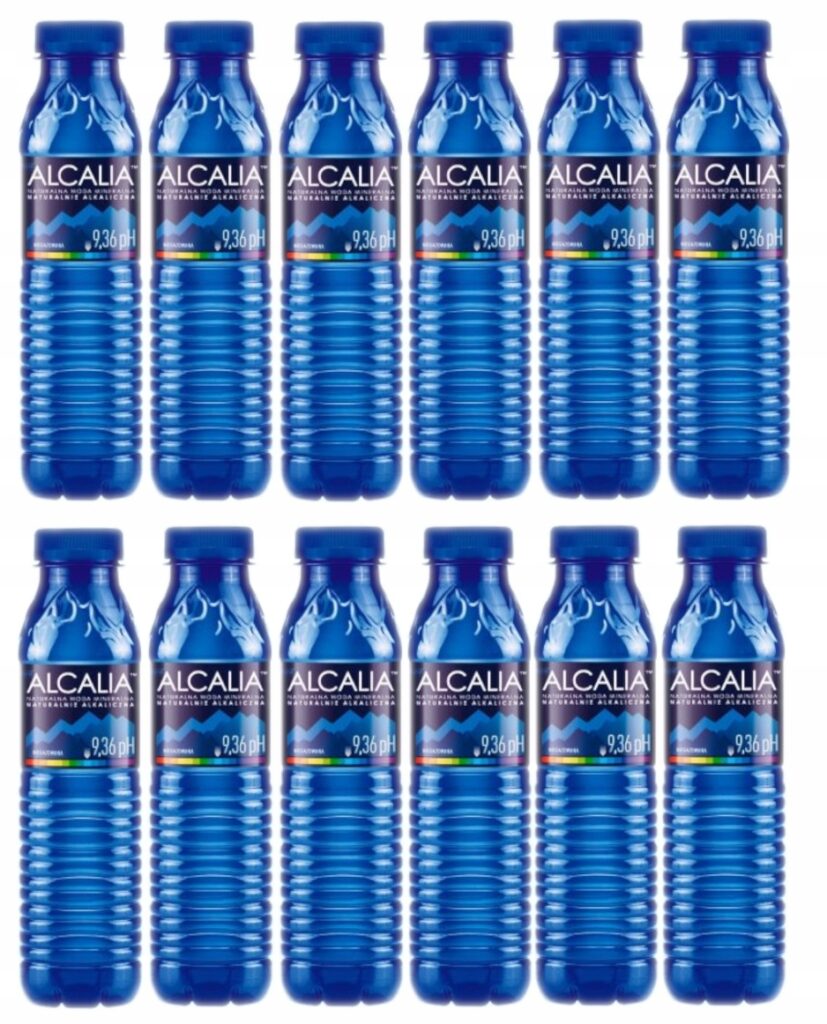 Zgrzewka 12 sztuk naturalnej wody alkalicznej Velingrad Alcalia 500ml