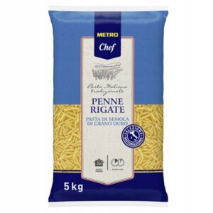 Makaron rurki PENNE Rigate DURUM Metro Chef duże opakowanie 5kg