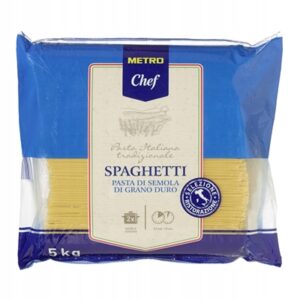Makaron Spaghetti DURUM METRO Chef duże opakowanie 5 kg
