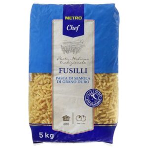 Makaron świderki FUSILLI METRO Chef duże opakowanie 5kg
