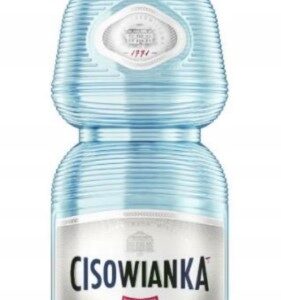 Zgrzewka 6 sztuk naturalnej wody mineralnej Cisowianka Lekko Gazowana w butelkach 1 litr