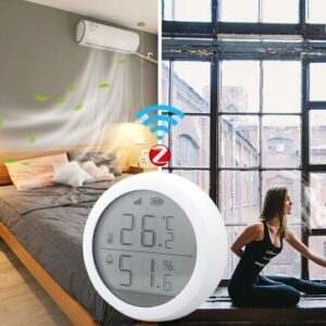 CZUJNIK TEMPERATURY WILGOTNOŚCI TUYA ZIGBEE LCD
