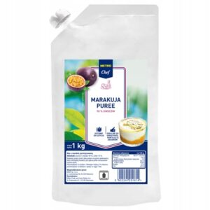 Puree MARAKUJA MC Metro Chef PULPA OWOCOWA duże opakowanie 1kg