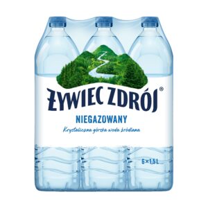 Woda Żywiec Zdrój niegazowana źródlana 1,5L x 12 butelek