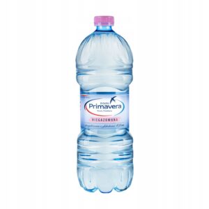 PRIMAVERA WODA ŻRÓDLANA NIEGAZOWANA 18 butelek x 1L ( 3 zgrzewki )