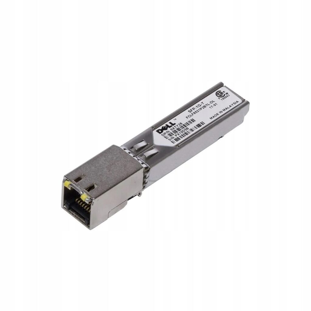 Nowy moduł SFP-1G-T Dell 0XTY28 1000Base-T