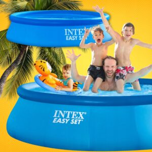 Duży Basen rozporowy OGRODOWY Okrągły 244x61cm INTEX Easy SET