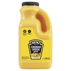 HEINZ CHEDDAR CHEESE Sauce Sos Duża Butelka Serowy 1.98kg