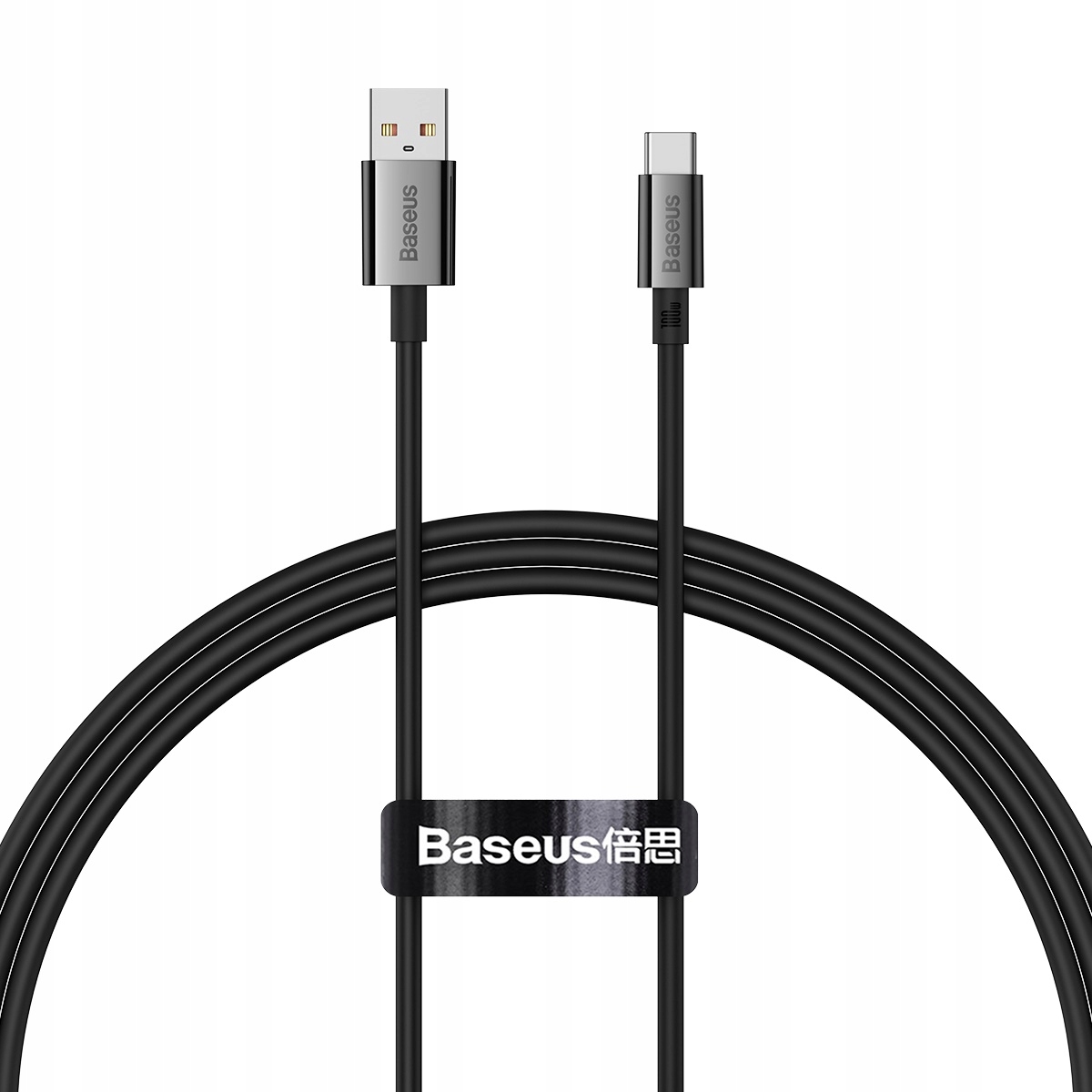 Kabel Baseus USB - USB typ C 1 m czarny