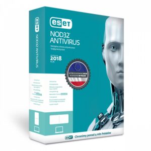 Pudełko ESET NOD32 AntiVirus 1 st / 12 miesięcy BOX