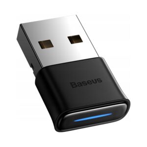 Baseus BA04 mini adapter Bluetooth 5.1 USB w czarnym kolorze