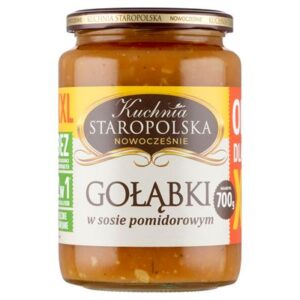 Słoik lub opakowanie Kuchnia Staropolska Gołąbki w sosie pomidorowym 700 g
