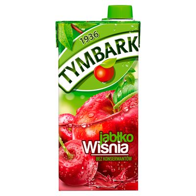 Zestaw TYMBARK Napój jabłko wiśnia 6 x 1 l