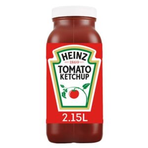 Dwa duże opakowania ketchupu HEINZ po 2,4 kg
