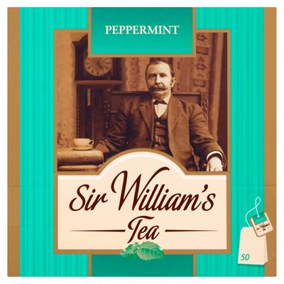 Opakowanie herbaty SIR WILLIAMS TEA Peppermint zawierające 50 kopert
