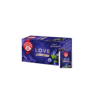 Opakowanie herbaty owocowej TEEKANNE Love Blueberry & Blackberry 20 torebek