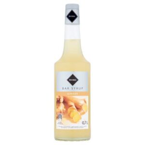 Szklana butelka syropu imbirowego RIOBA 700ml